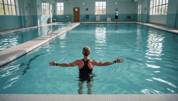 L eau de piscine renforce l effort sans traumatiser les articulations