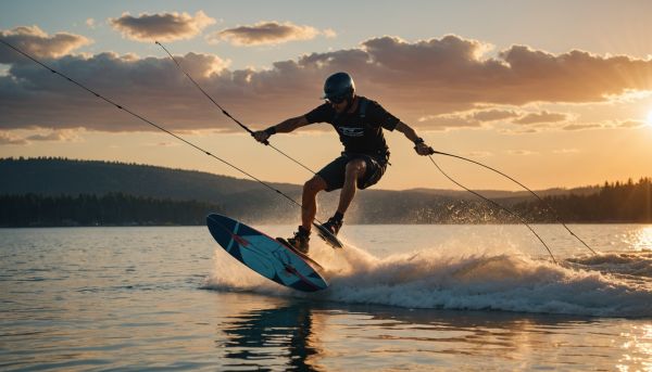 Le wakeboard procure des sensations de glisse comparables au surf