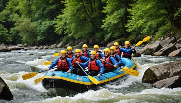 Découvrez le frisson du rafting à bidarray, une aventure unique au pays basque